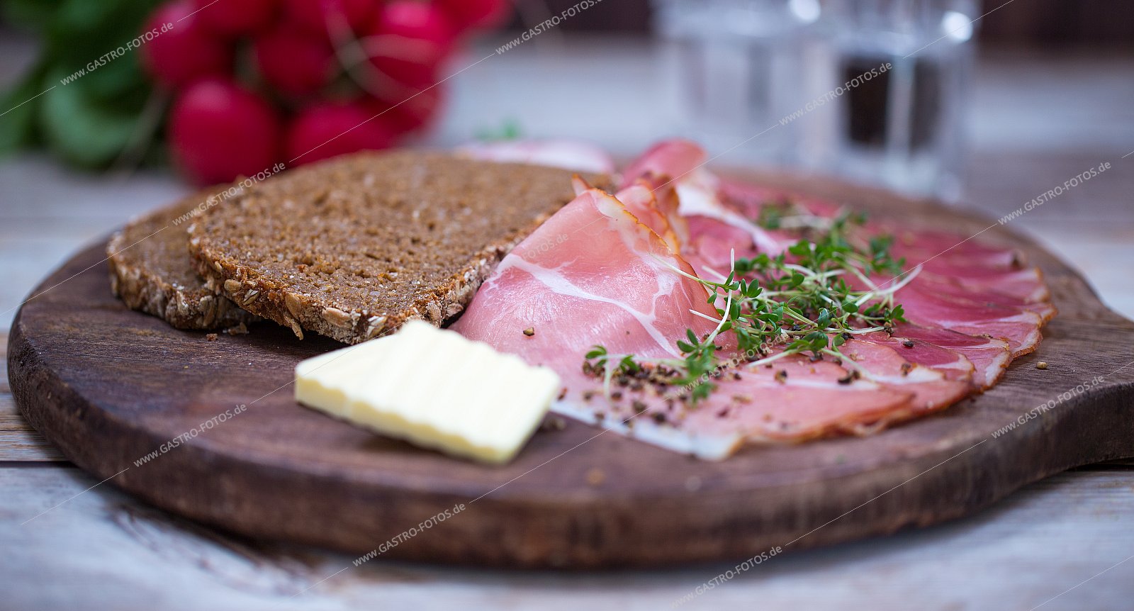 Schinkenbrot - Brote mit Fleischbelag