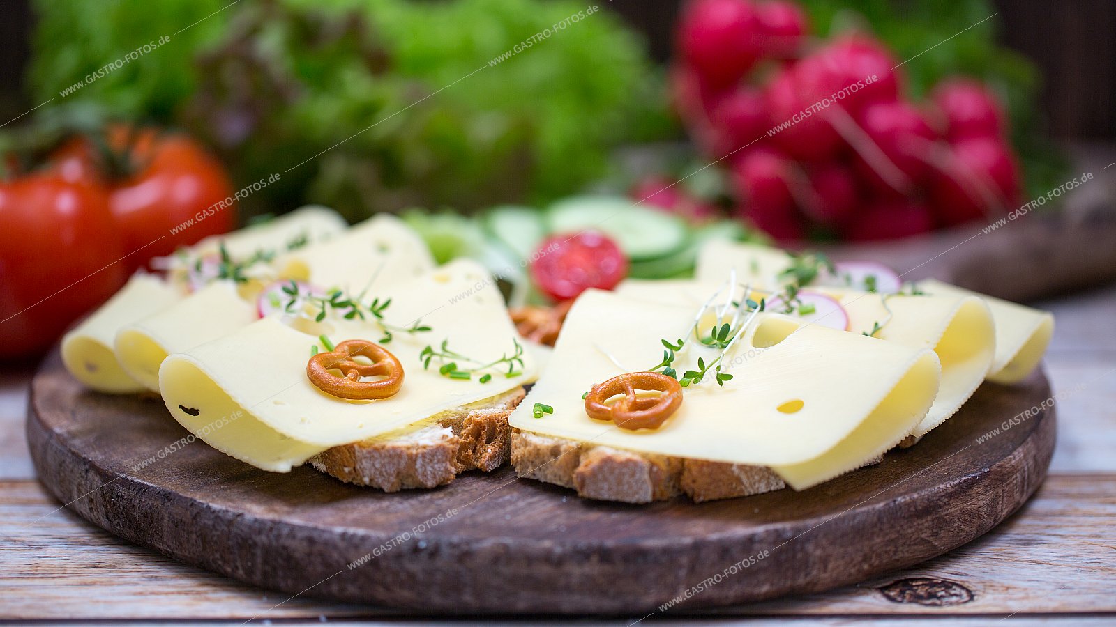 Käsebrote - Brote mit Käsebelag
